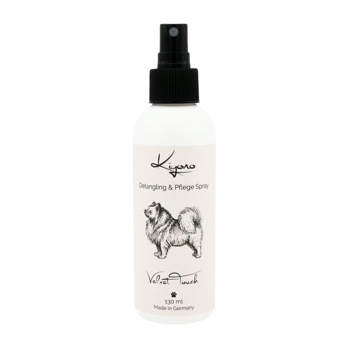 Velvet Touch Detangling Sprays mit 130ml Inhalt.