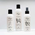Bild in Galerie-Betrachter laden, Kiyono Starter-Set „Sanfte Pflege“ mit Sensitiv Shampoo, Detangling & Pflege Spray und Pfotenpflege-Fluid für Hunde – ideal zur täglichen Fell- und Hautpflege.
