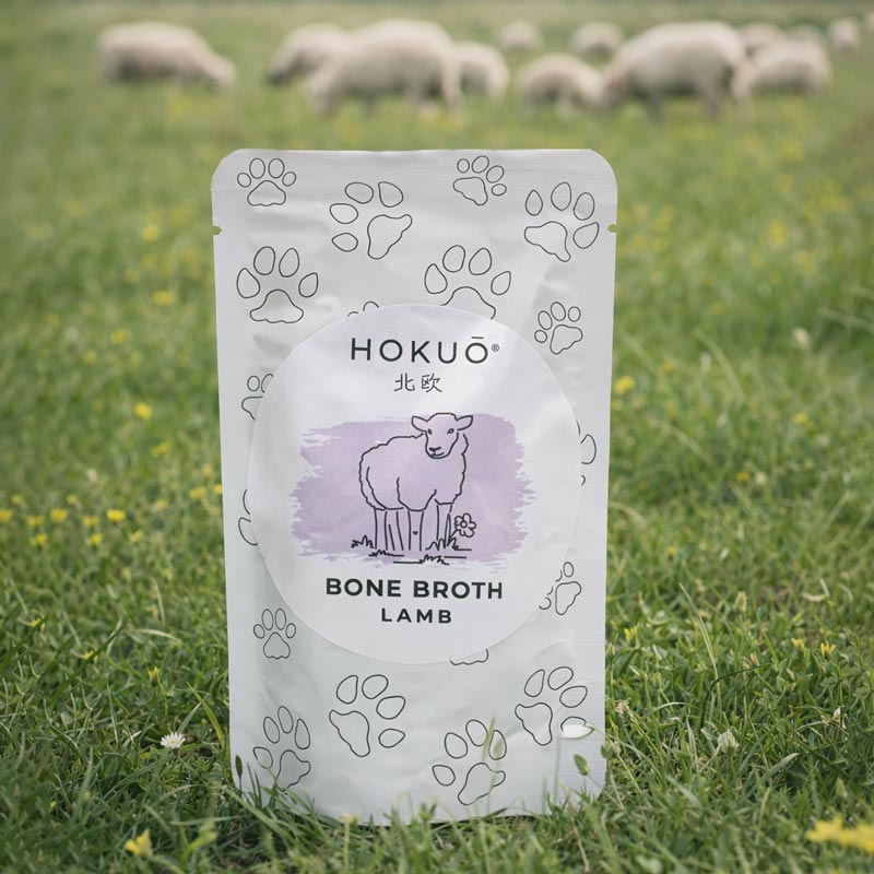 Lammknochenbrühe für Katzen & Hunde
